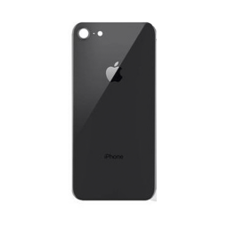 TAPA TRASERA IPHONE 8G (NEGRO) (SLENS)