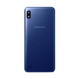 TAPA TRASERA PARA SAMSUNG A105 (AZUL) (C/LENS)