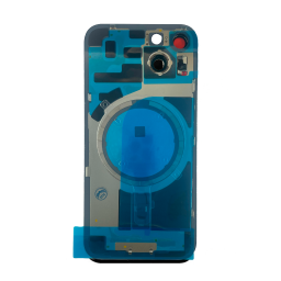 TAPA TRASERA IPHONE 14 (NEGRO) (CLENS)