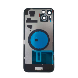 TAPA TRASERA IPHONE 15 PLUS (NEGRO) (CLENS)