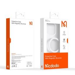 CASE MAGNETICO MCDODO PARA IPHONE 16 (TRANSPARENTE) (PC-4920)