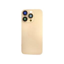 TAPA TRASERA IPHONE 16 PRO MAX (DORADO) (CLENS)